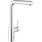 Змішувач для кухні Grohe Accent, довж.виливу - 204мм, поворотний/витяжний, 1важіль, хром, фото  | SNABZHENIE.com.ua