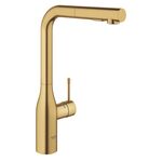 Змішувач для кухні Grohe Essence, довж.виливу - 204мм, поворотний/витяжний, 1важіль, матовий прохолодний схід сонця, фото , зображення 2 | SNABZHENIE.com.ua