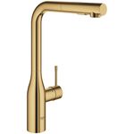 Змішувач для кухні Grohe Essence, довж.виливу - 204мм, поворотний/витяжний, 1важіль, прохолодний схід сонця, фото  | SNABZHENIE.com.ua