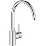 Змішувач для кухні Grohe Via Cosmo, довж.виливу - 224мм, поворотний, 1важіль, хром, фото  | SNABZHENIE.com.ua
