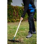 Універсальні граблі с 14 зубцями, заклепана головка, дерев'яна ручка, фото , изображение 3 | SNABZHENIE.com.ua