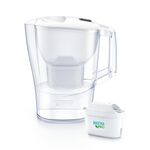 Фільтр-глечик Brita Aluna Memo MXPro 2.4л (1.4л очищеної води) з фільтр-картриджем, білий, фото , изображение 2 | SNABZHENIE.com.ua