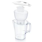 Фільтр-глечик Brita Aluna Memo MXPro 2.4л (1.4л очищеної води) з фільтр-картриджем білий 3шт, фото , изображение 3 | SNABZHENIE.com.ua