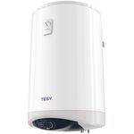 Водонагрівач електр. TESY Modeco Ceramic круглий із теплообмінником GCV9SL 1004724D C21 TS2RCP, 100л, 2,4кВт, сухий тен, мех. кер-ння, підключення з лівого боку B, білий, фото  | SNABZHENIE.com.ua