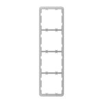 Ajax Рамка для вимикача на 4 секції Frame 4 seats for LightSwitch Vertical, фото , зображення 2 | SNABZHENIE.com.ua
