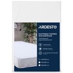 Наматрацник водонепроникний ARDESTO Sleepwell 100х200см, 80% бавовна, 20% поліуретан, білий, фото  | SNABZHENIE.com.ua