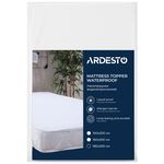 Наматрацник водонепроникний ARDESTO Sleepwell 180х200см, 80% бавовна, 20% поліуретан, білий, фото  | SNABZHENIE.com.ua