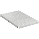 Полиця ZPAS 19", 1U, з високим навантаженням, глибиною 700 мм, максимально 200кг, сіра, фото  | SNABZHENIE.com.ua