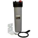 Фільтр магістральний Ecosoft ВВ20, підключення 1", 2 ущільнювальні кільця, без картриджа, фото  | SNABZHENIE.com.ua