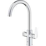 Комплект змішувача для кухні Grohe Blue Pure StartCurve з фільтром зворотного осмосу Ecosoft Standard (MO55030592), фото , изображение 3 | SNABZHENIE.com.ua