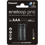 Акумулятор Panasonic Eneloop NI-MH  Pro AAA 930 мАг, 2 шт., фото  | SNABZHENIE.com.ua