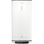 Водонагрівач електр. Ariston плаский слім VELIS PRO DRY WIFI 80 EU, 80л, 2*1,5кВт, сух тен, ун. монтаж, електр. кер-ння, B, Італія, Білий, фото  | SNABZHENIE.com.ua