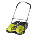 Підмітальна машина акумуляторна Ryobi ONE+ R18SW3-0 18В захоплення 53см контейнер 17л 8.3кг без АКБ та ЗП, фото , изображение 2 | SNABZHENIE.com.ua