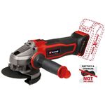 Einhell Шліфмашина кутова акумуляторна TE-AG 18/115-2 Li - Solo PXC 18В 115мм 8500об·хв 1.7кг без АКБ та ЗП, фото , изображение 2 | SNABZHENIE.com.ua
