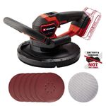 Einhell Шліфмашина для стін акумуляторна TP-DWS 18/225 Li, PXC, 18В, безщіткова, d225мм, 600-1200 об·хвхв, 2.36кг (без АКБ та ЗП), фото , изображение 3 | SNABZHENIE.com.ua