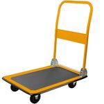 Tolsen Візок вантажний платформний складаний, метал, платформа 90x60см, до 300кг, фото  | SNABZHENIE.com.ua