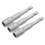 Tolsen Головки торцеві магнітні, набір 3шт, 1/4"х65мм, 6мм, сталі 40Cr, фото , зображення 2 | SNABZHENIE.com.ua