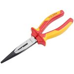 Tolsen Плоскогубці подовжені прямі Premium VDE, діелектричні, 160мм, фото  | SNABZHENIE.com.ua