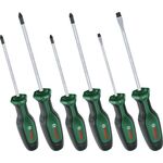 Bosch Викрутки набір 6шт, SL 4, 6.5 мм, PH1х100 мм, PH2х125 мм, PZ1х100 мм, PZ2х125 мм, фото , зображення 2 | SNABZHENIE.com.ua