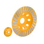 Tolsen Диск шліфувальний алмазний, по бетону каменю цеглі, 125x22.2мм, фото , изображение 2 | SNABZHENIE.com.ua