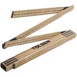 Tolsen Лінійка, складна, дерев'яна 2000мм, фото  | SNABZHENIE.com.ua