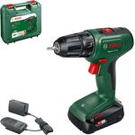Bosch Шурупокрут-дриль акумуляторний EasyImpact 18V-38 18В 1х2А·год 20·38Нм 0-430·0-1630об·хв кейс ЗП 1.4кг, фото , зображення 2 | SNABZHENIE.com.ua