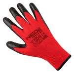 Рабочие перчатки полиэстер с латексом Crincle, размер 11, 3121X, фото , изображение 3 | SNABZHENIE.com.ua