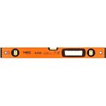 Neo Tools Рівень S 400 алюмінієвий, 60 см, 3 капсули, 1 отвір для рук, фото  | SNABZHENIE.com.ua