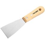 Tolsen Шпатель, ширина 100мм, сталь, дерев’яне руків’я, фото  | SNABZHENIE.com.ua