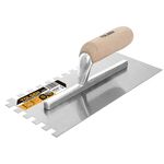 Tolsen Терка, 280х120мм, металева, зуб 10x10мм, руків'я дерево, фото , зображення 2 | SNABZHENIE.com.ua