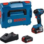 Bosch Гвинтоверт ударний акумуляторний GDR 18V-220 C 18В 2х5А·год 0-3400об·хв 220Нм 1кг Bluetooth, фото , изображение 2 | SNABZHENIE.com.ua