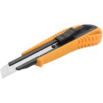 Tolsen Ніж будівельний сегментований, 18мм, корпус з ABS-пластику, 155мм, фото  | SNABZHENIE.com.ua