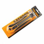 Tolsen Ніж будівельний сегментований Профі, 25мм, корпус з ABS-пластику та термопластикової гуми, 200мм, фото , изображение 3 | SNABZHENIE.com.ua