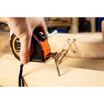 Рулетка рулонна сталева 7,5 м х 25 мм, автоблокування, дві кнопки стоп NEO, фото , зображення 3 | SNABZHENIE.com.ua