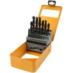 Tolsen Набір свердел по металу HSS, 25шт, 1-13мм, кейс, фото  | SNABZHENIE.com.ua