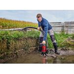 Einhell Насос дренажний GE-DP 900 Cut, 900Вт, 16000 л·год, вис. под. 11.5м, занурення 7м, 12.8кг, фото , зображення 3 | SNABZHENIE.com.ua