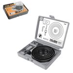 Tolsen Коронки по дереву, набір 8 шт, 25мм, 64-127мм, фото , зображення 2 | SNABZHENIE.com.ua