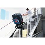 Bosch Нівелір лазерний GCL2-50C+RM2 до 20м, ±0.3мм/м, 4AAx1.5В, IP54, чохол, мішень, кейс, 0.6кг, фото , зображення 3 | SNABZHENIE.com.ua