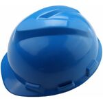 Tolsen Каска захисна, пластик поліпропілен РР, пряжка для регулювання, навушники, синій, фото  | SNABZHENIE.com.ua