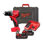 Аккумуляторная ударная дрель-шуруповёрт MILWAUKEE M18 BLPDRC-202C, фото , изображение 2 | SNABZHENIE.com.ua