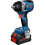 Гайковерт ударний Bosch GDS 18V-750C 18В 2x8А·год до 3000об·хв 270/380/750Нм квадрат 1/2" ЗП GAL1880CV кейс Bluetooth 1.7кг, фото , зображення 3 | SNABZHENIE.com.ua