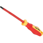 Викрутка Tolsen Профі хрестова, діелектрична, РZ2х100мм, фото , изображение 3 | SNABZHENIE.com.ua