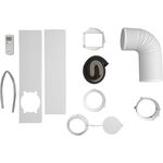 Кондиціонер мобільний Ariston Mobis Plus 10 20м2 on/off 10000BTU 3.1кВт A/- R290 білий, фото , изображение 3 | SNABZHENIE.com.ua