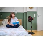 Вентилятор акумуляторний Einhell GC-CF 18/110 Li - Solo, PXC, 18В, безщітковий, підлоговий, діам. 320 мм, 15 км/год, 3 режими, таймер, 3.4 кг (без АКБ і ЗП), фото , изображение 3 | SNABZHENIE.com.ua