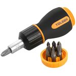 Біти Tolsen, набір 7шт, бітотримач, 1/4", фото , зображення 2 | SNABZHENIE.com.ua