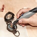 Шліфмашина шліфувально-гравірувальна Dremel Stylo+ 2050-15 9Вт 5000-22000об·хв 15 насадок 16см 0.11кг, фото , зображення 3 | SNABZHENIE.com.ua