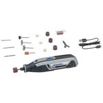 Шліфмашина шліфувально-гравірувальна акумуляторна Dremel 7760-15 3.6В 1х2А·год 8000-25000об·хв 15 насадок 195см ЗП USB 0.27кг, фото  | SNABZHENIE.com.ua