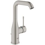Змішувач для раковини Grohe Essence дл. виливу - 211мм, неповоротний, 1 важіль, хром, фото , изображение 2 | SNABZHENIE.com.ua
