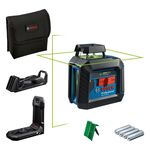 Нівелір лазерний Bosch Professional GLL2-20G+LB10+DK10, до 10, ±0.2мм/м, 4AAx1.5В, IP64, чохлом, мішень, 0.9кг, фото , изображение 2 | SNABZHENIE.com.ua