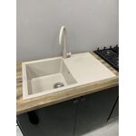 Мийка кухонна Adamant Horizon, штучний камінь, прямокут., з крилом, 780х495х230мм, чаша - 1, врізна, Avena, фото , зображення 3 | SNABZHENIE.com.ua